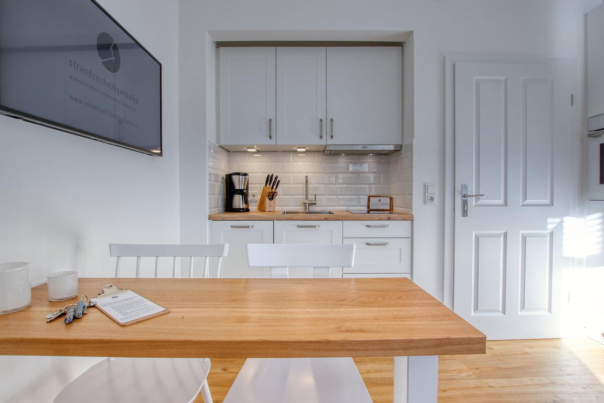 Landhaus Am Ufer - Wohnung 1 ハイリゲンハーフェン エクステリア 写真